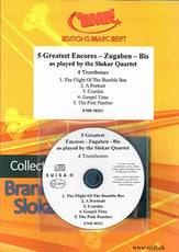 Five Greatest Encores 4 Trombones (or Play Back / Play Along CD) cover